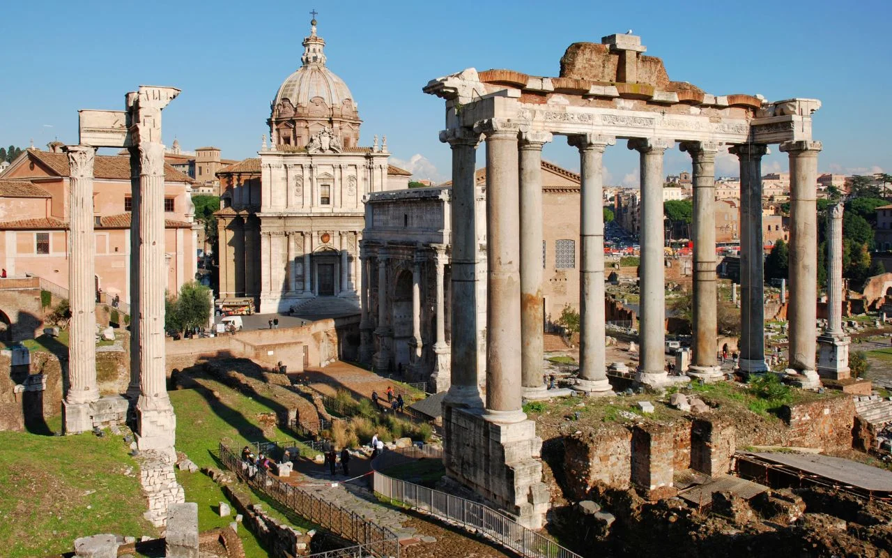 Colosseum Roman forum palatine hill