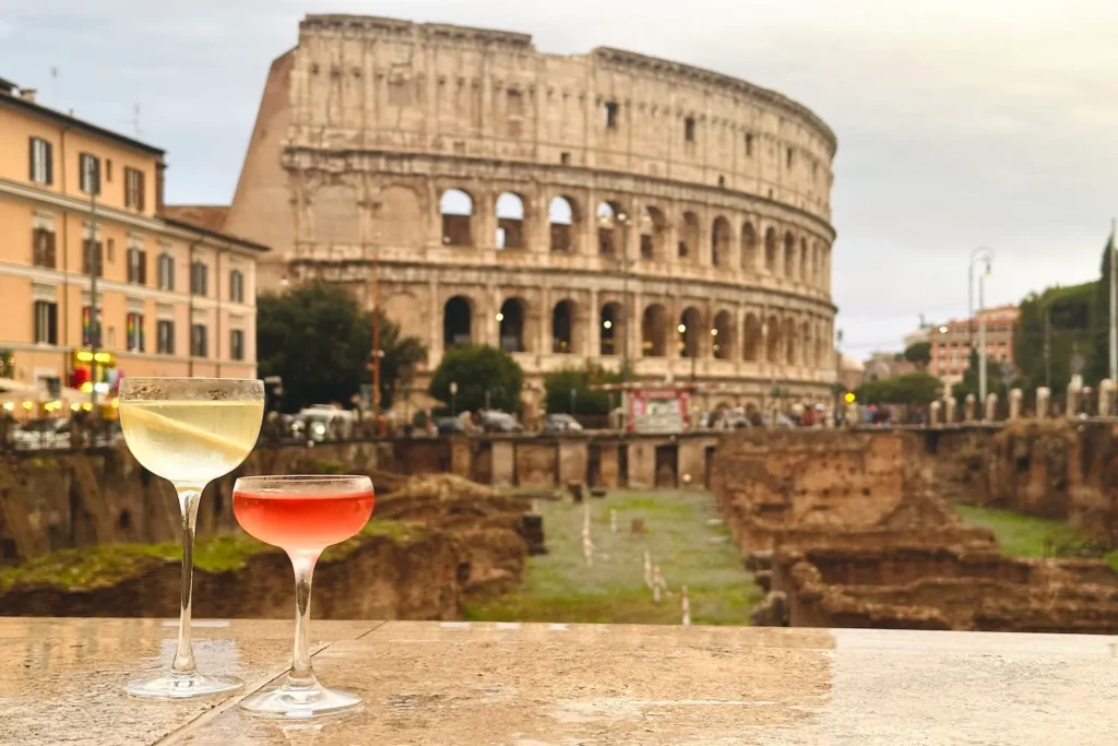 Rome’s from the majestic Colosseum