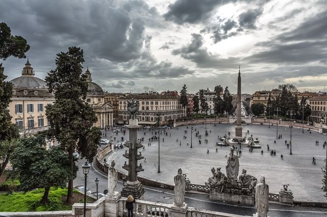 Piazza del Popolo & Twin Churches